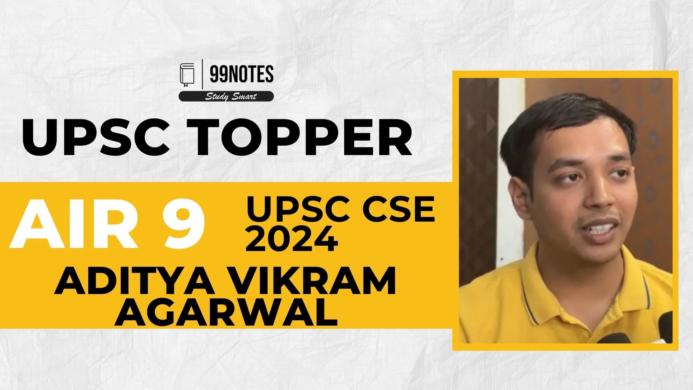Aditya Vikram Agarwal: UPSC AIR 09 2024 Biography, Education, Attempts, and more